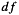 $df$